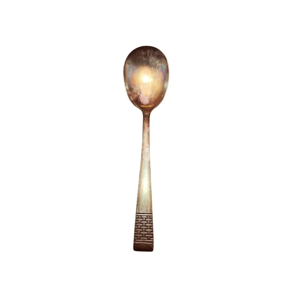 National Silver Co Calvalcade Sugar Spoon Silverplate 6